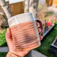 Image 2 of Every Day Mug: Dusty Rose & Creamy Speckle 