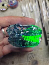 Image 3 of Elev808 dichro dino. A true Tyrannosaurus Flex. Been in my collection since our jersey collab.