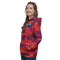 Image 3 of CAMMO Unisex Hoodie Pink