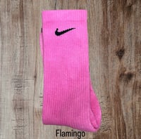 Image 3 of Hand Dyed Nike Dri- Fit Crew Socks