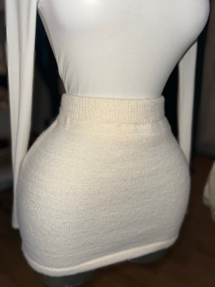 Image of The Luxe Knit Contour Skirt