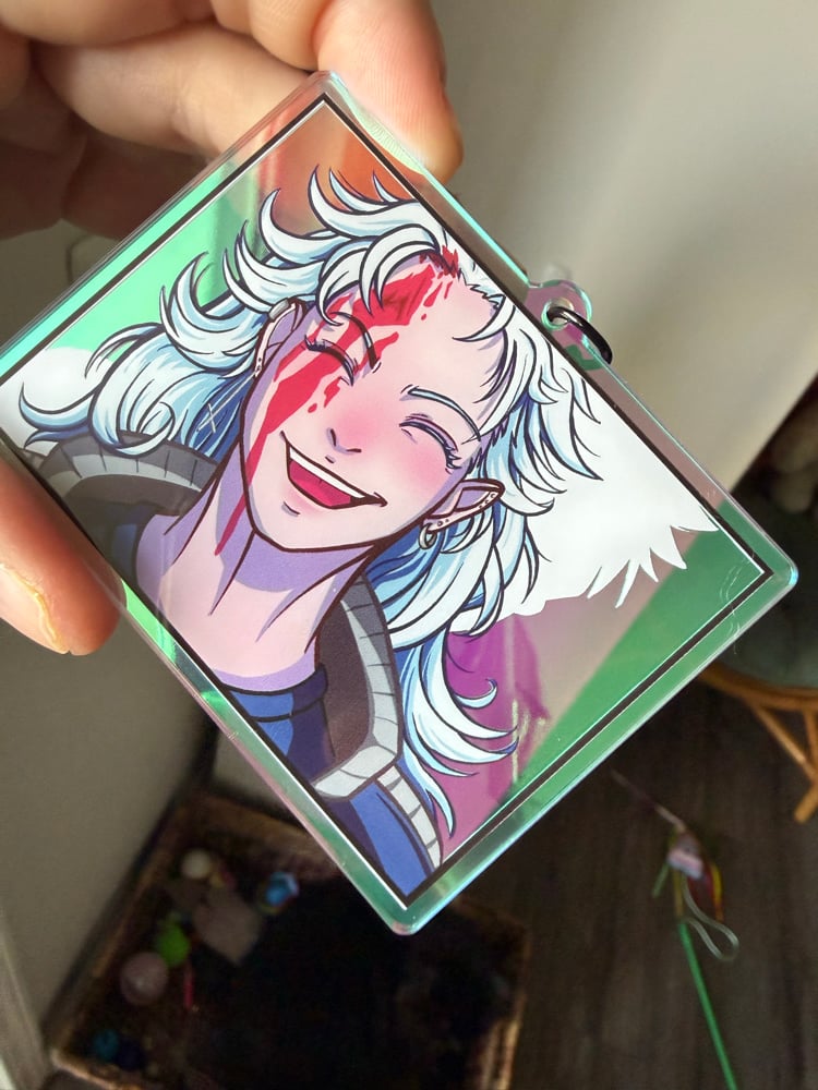 Image of Shin & Noi Rainbow Acrylic Charm- Misprint Sale