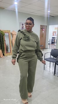 Image 5 of Rose Green Jogger