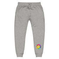 Image 1 of PickleFlower Power Unisex Fleece aSweatpants