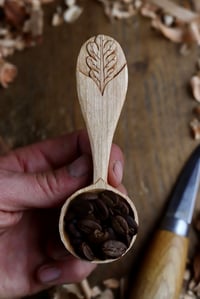 Image 7 of Oak Leaf~ Coffee Scoop 