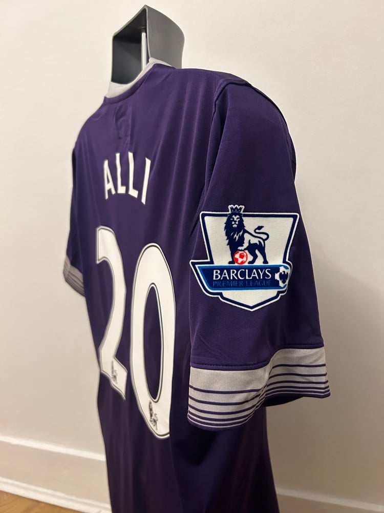 Image of Tottenham Hotspur “ALLI 20” 2015/16 Third Shirt + patches (M)