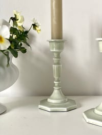 Image 1 of Bougeoir en métal émaillé