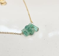 Image 2 of Emerald Crystal Necklace 