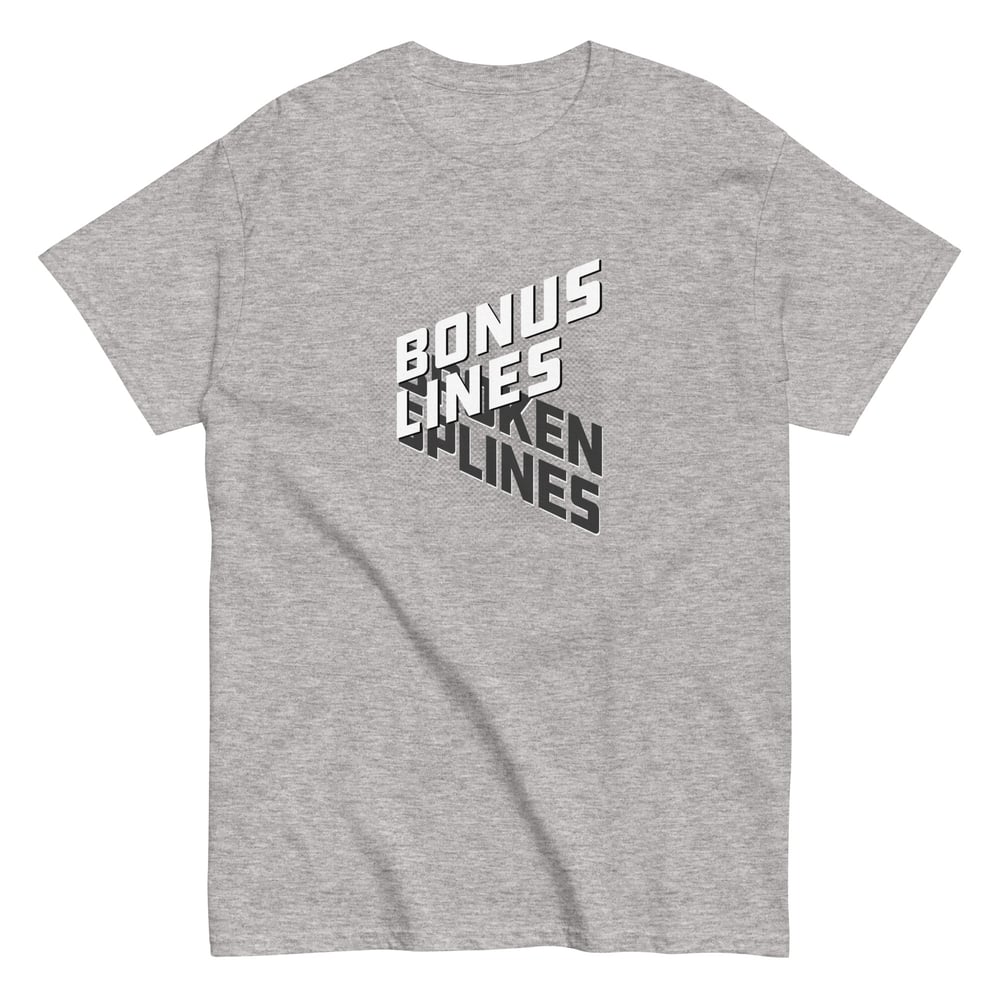 Bonus lines #3 - classic tee