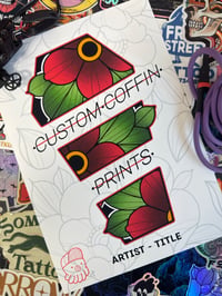 Image 1 of Custom Coffin Prints