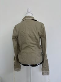 Image 3 of 00s Beige corset shirt // M