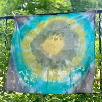 Image 2 of Blue Tie Dye Tapestry
