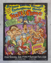 Underground Comix Hall of Fame Poster (1993) - SIGNED by Gilbert Shelton, Howard Cruse, & Dan Clyn