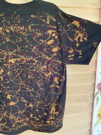 Image 6 of Large Party At Your Own Pace Bleach Dye Shirt C11