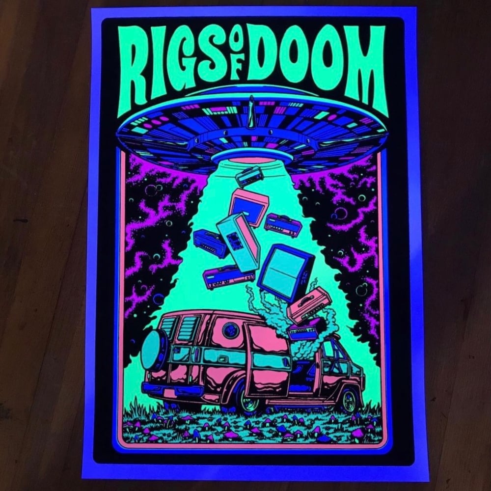 “Abduction” Black Light Poster *PREORDER*