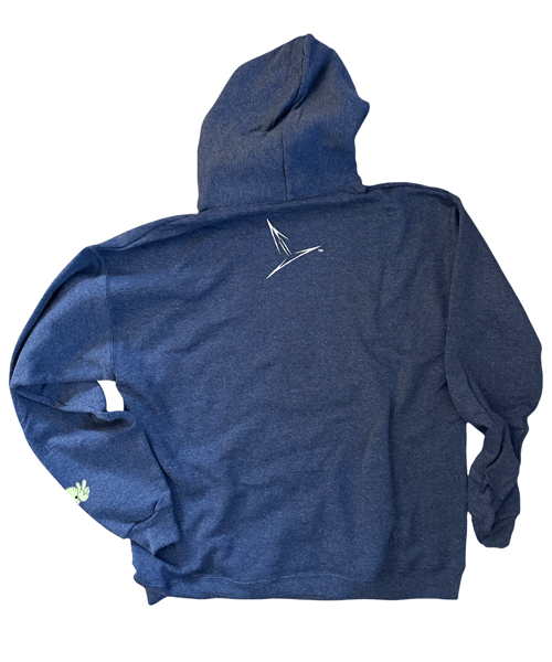 Image of “LAZY” - Hoodie [Heather Navy]