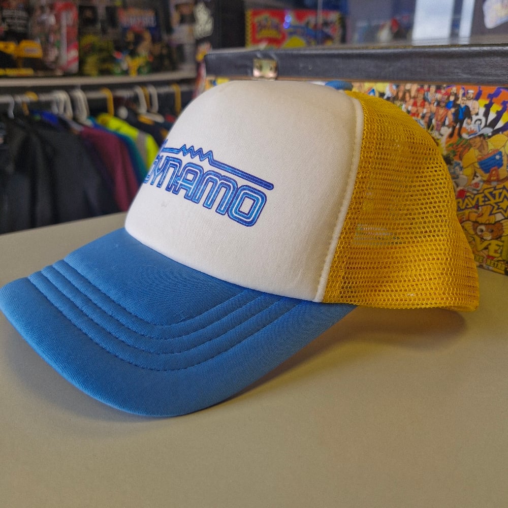 Image of Dynamo The Running Man Trucker Snapback Hat
