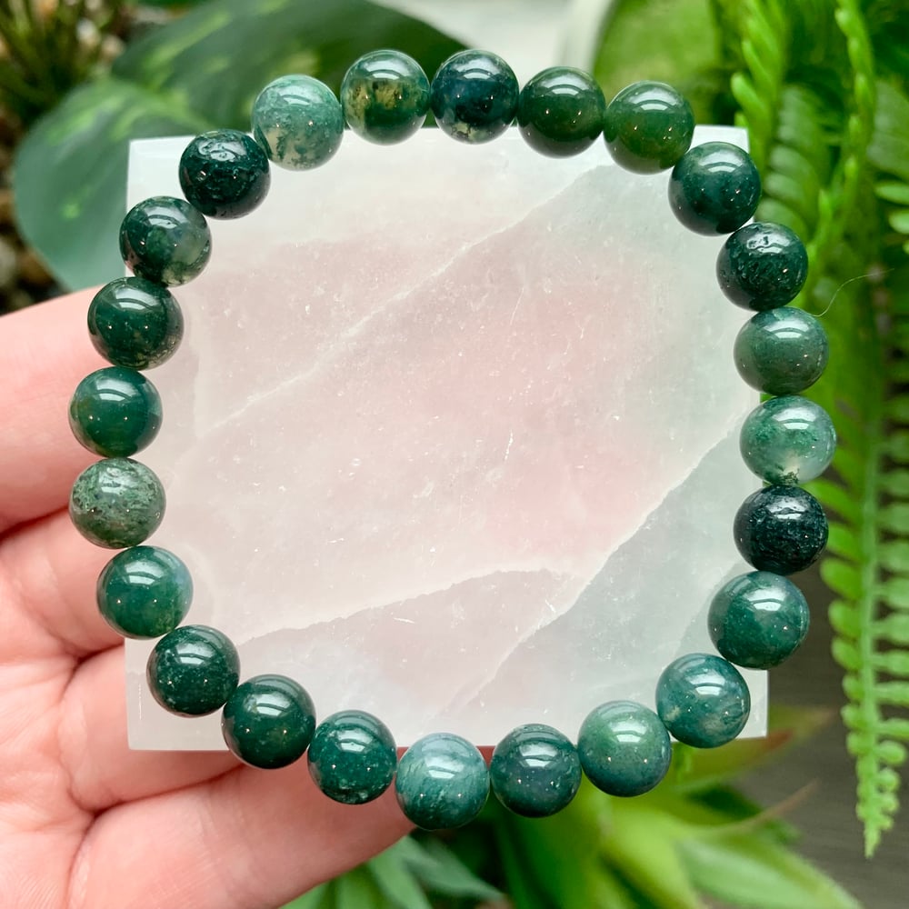 Moss Agate Bracelet