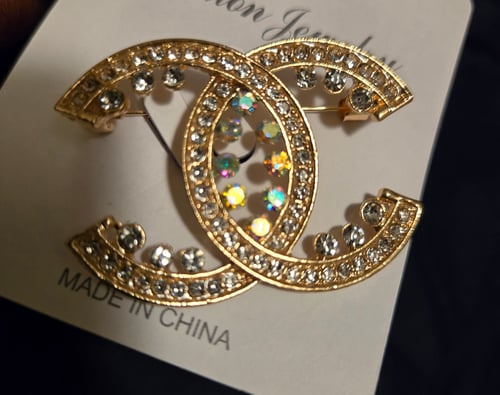 Image of Gold & Bling Brooch