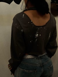Image 4 of Rebel Flames Crewneck 
