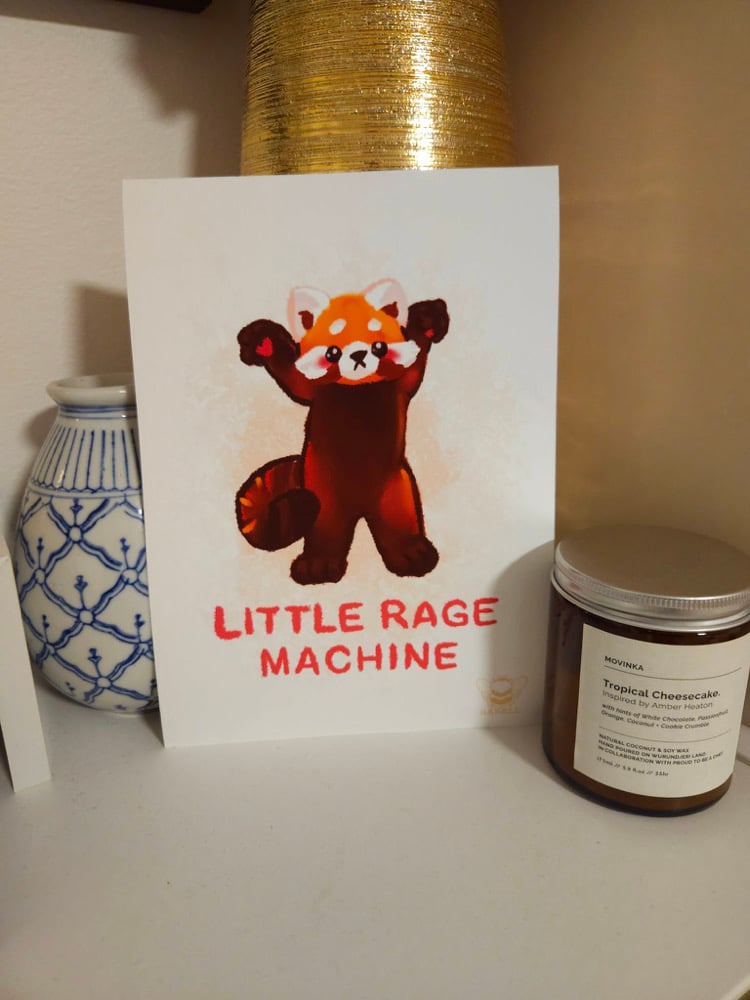 Image of LIL RAGE MACHINE - A5 ARCHIVAL PRINT