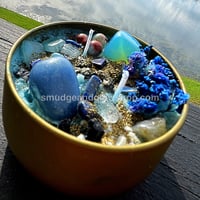Image 3 of "Blue Goddess Energy" Intention Candles - Women Empowerment