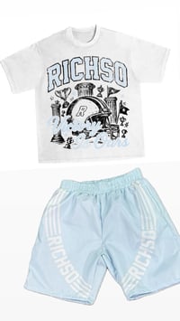 Image 2 of Victory Is Ours Tee (w/sky blue)