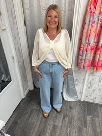 Image 3 of Mia - Butterfly Knit Top (3 Jumpers In 1)