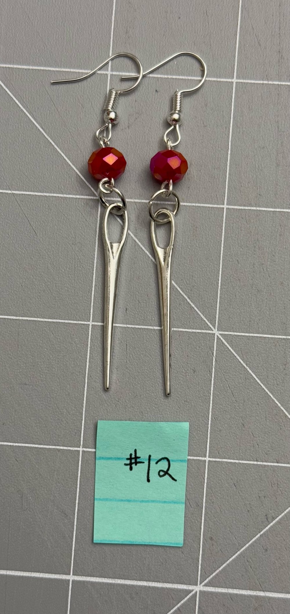Image of Sewing Needle Earrings