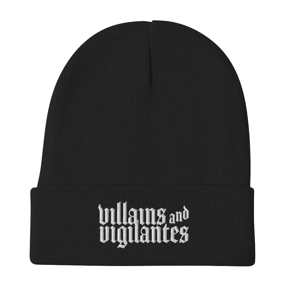 Logo Beanie  Villains and Vigilantes