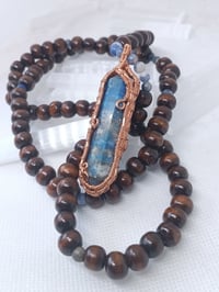Image 1 of Lapis Lazuli Throat Chakra Necklace
