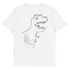 T-Rex Dino - Unisex organic cotton t-shirt