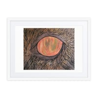 Image 2 of Framed poster of Inferno's Gaze