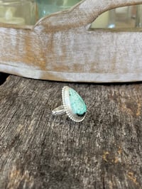 Image 4 of Turquoise Drop Ring