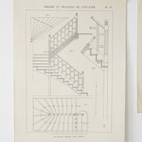 Image 3 of Planches Anciennes Theorie & Pratique De L'escalier