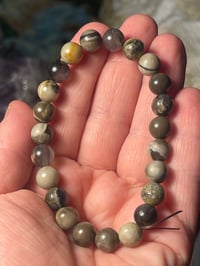 Volcanic agate bracelet 