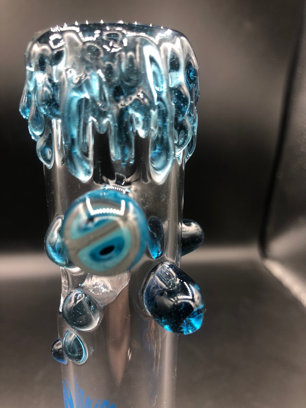 Image of 8” Light Blue Stardust Steam Roller 