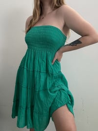 Image 1 of Green dress skirt // 36