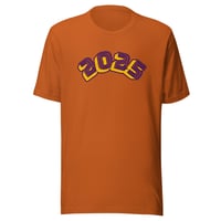 Image 5 of 2025 Purple & Yellow Arch Unisex T-shirt