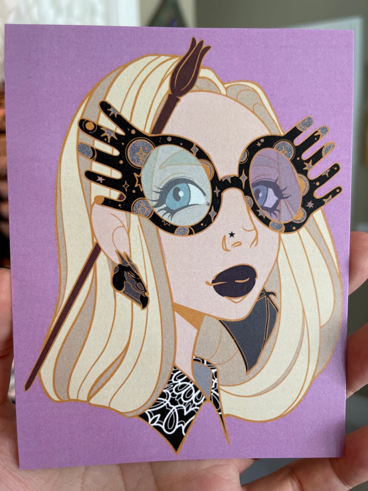 Image of WednesdayWitch Mini Print