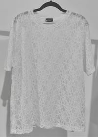 Image 4 of Lace T-Shirt (Floral)