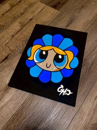 Bubbles X Flower Canvas Painting 