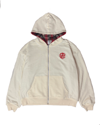 Image 1 of Reversible Plaid Hoodie 