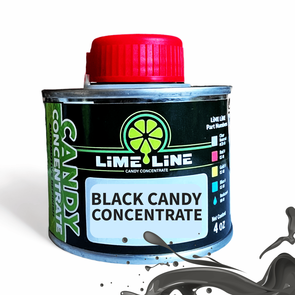 Black candy concentrate 4oz | LiME LiNE