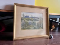 Image 2 of Watercolour Rural Landscape on Paper