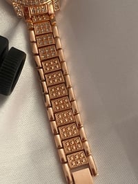 Image 3 of Rose gold glitzy watch & link remover 