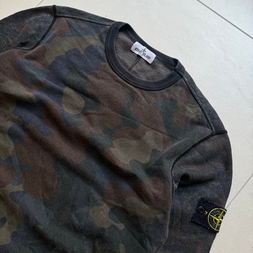 Image of AW 2013 Stone Island Camo Sweatshirt, Size Medium