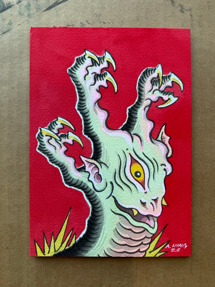 ‘The Claw’ #07 ORIGINAL PAINTING 