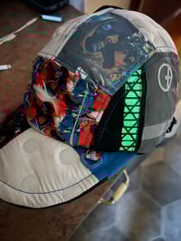 Image 4 of Aeroloft Steep Summit Liquid Swords Reflect Glow Upcycled Utility Five Panel