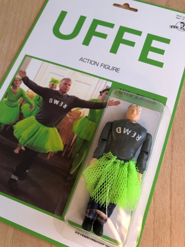 Uffe action figur
